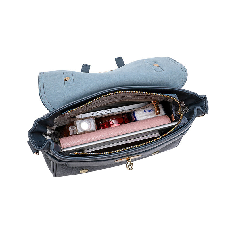 Women's Direct Wholesale First Layer Cowhide Commute Crossbody Bags