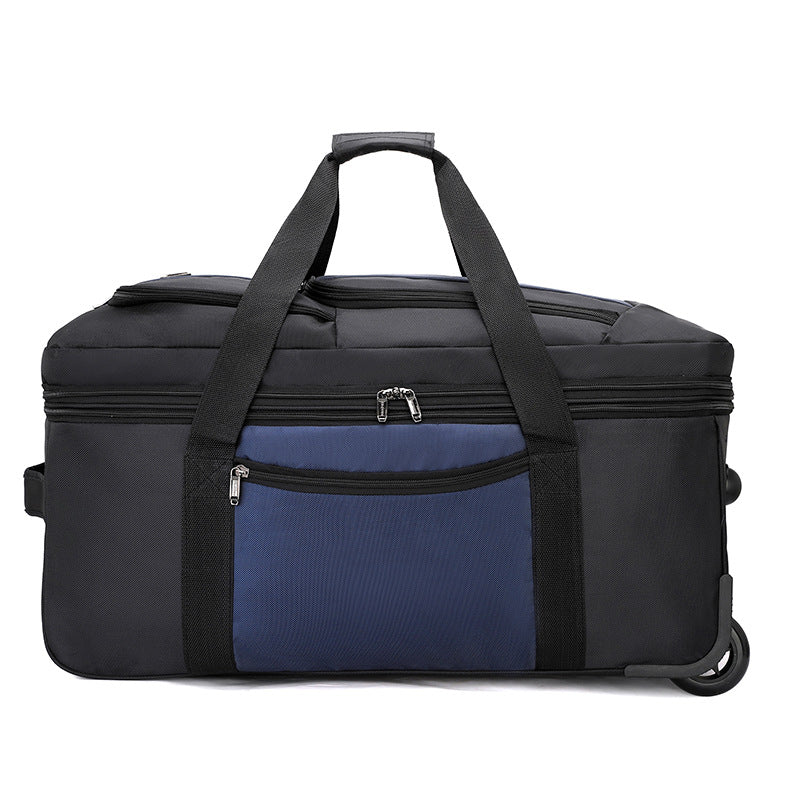 Capacity Portable With Wheels Folding Camping Bags