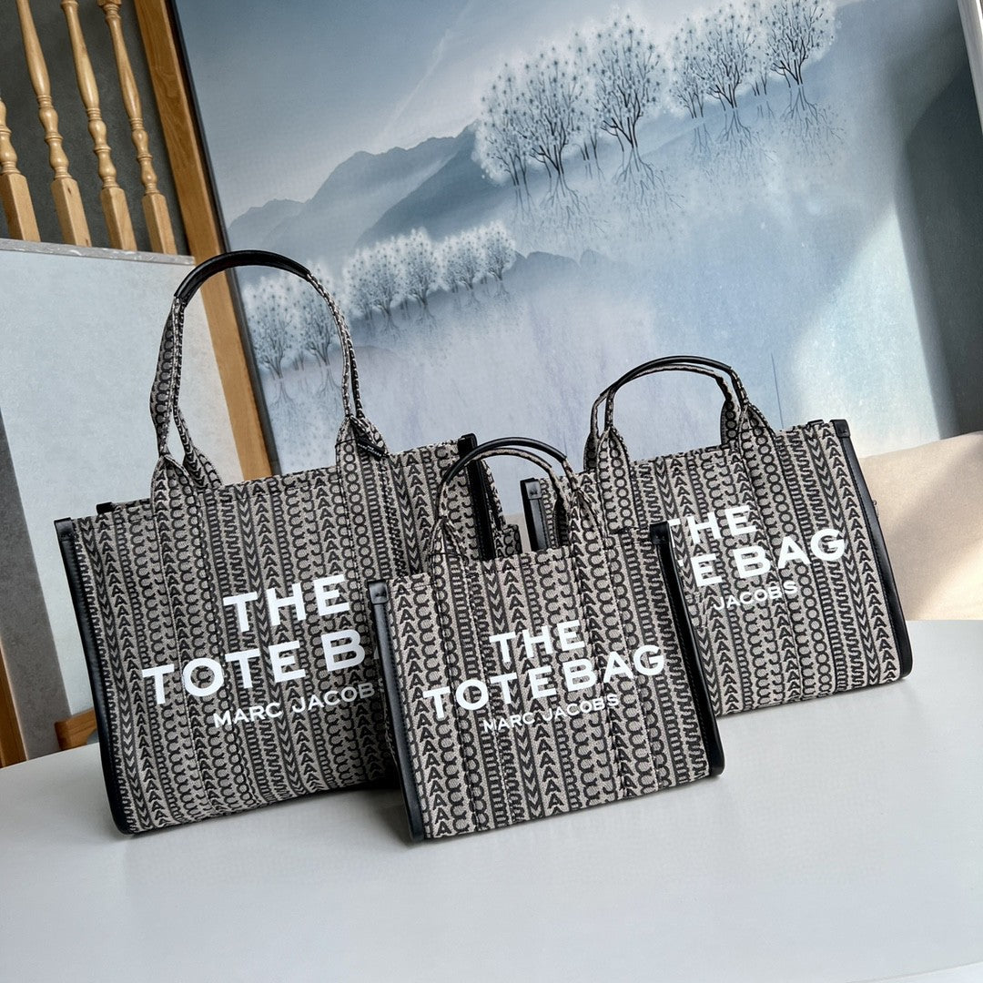 Unique Jacquard Fashion Canvas Shopping Versatile Tote Bags