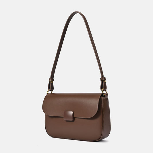 Women's High Sense Niche Leather Minority Simple Fashion Small Square Bags