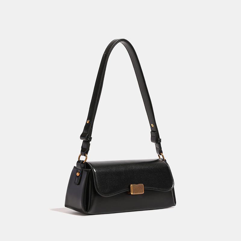 Women's Minority Simple Solid Color French Stick Armpit Bags