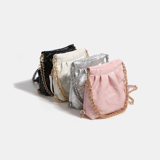 Women's Diamond Style Hobo Mini Niche High-grade Backpacks