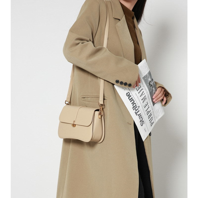 Women's Genuine Leather Niche Saddle Summer High-grade Shoulder Bags