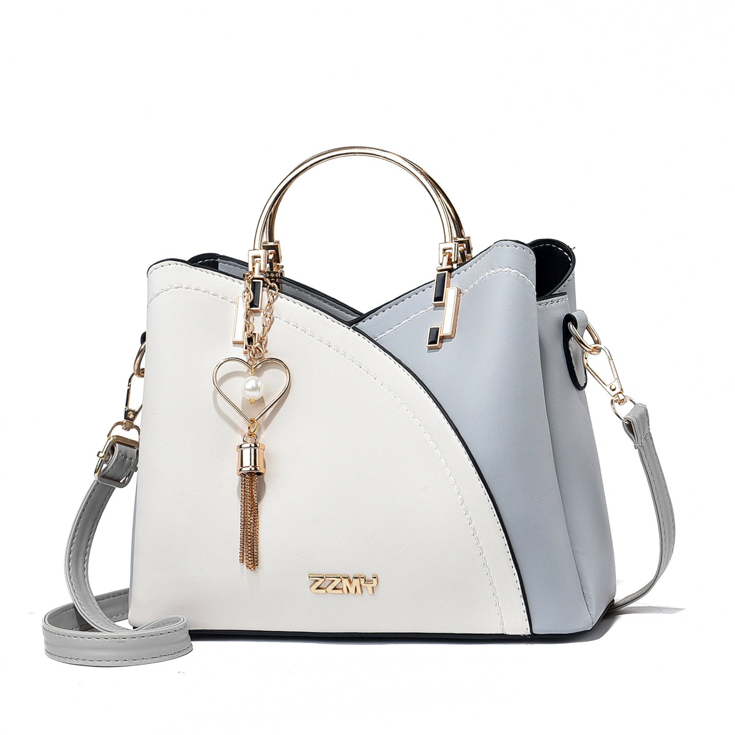 Women's Classy Patchwork Fashion Leather Shaping Handbags