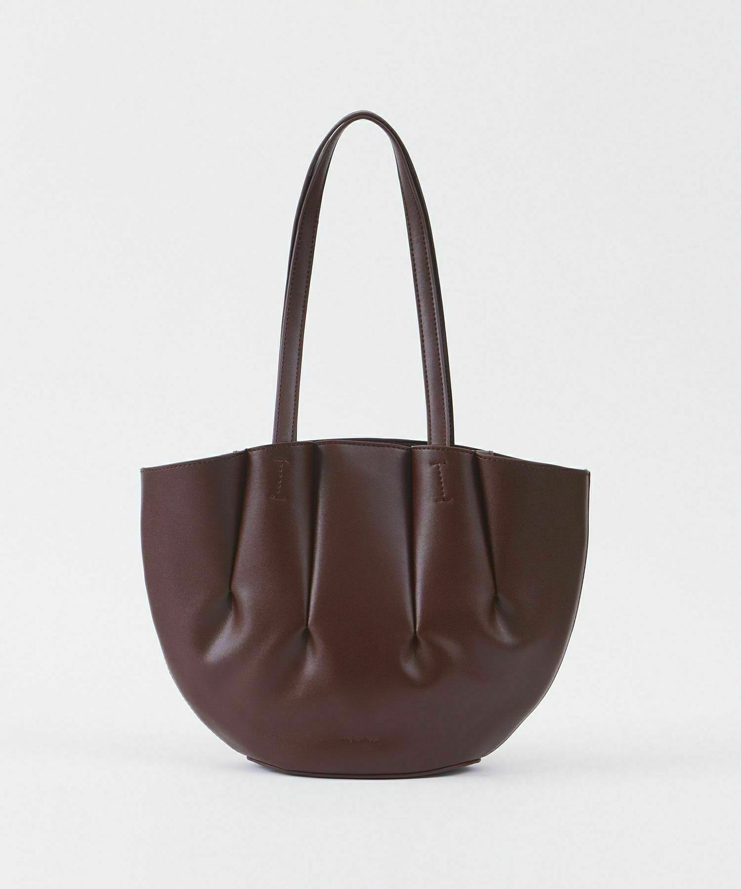 Women's Cool Trendy Leather Shell Underarm Tote Bags
