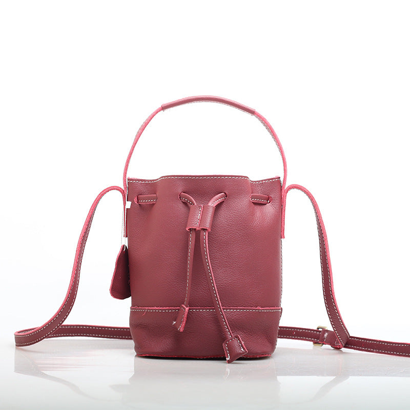Women's Clearance Genuine Leather First Layer Cowhide Shoulder Bags