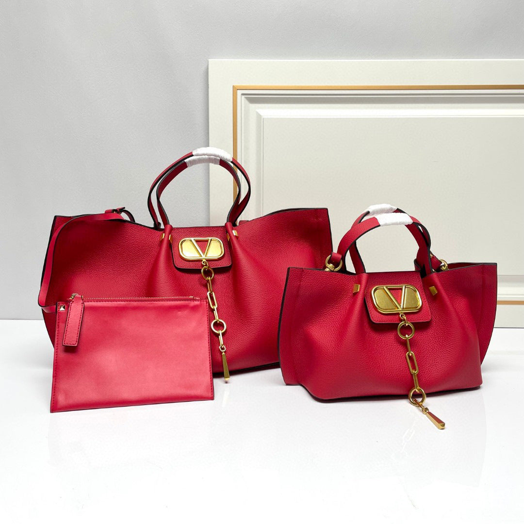 Women's Leather Shopping Design Sense First Layer Crossbody Bags