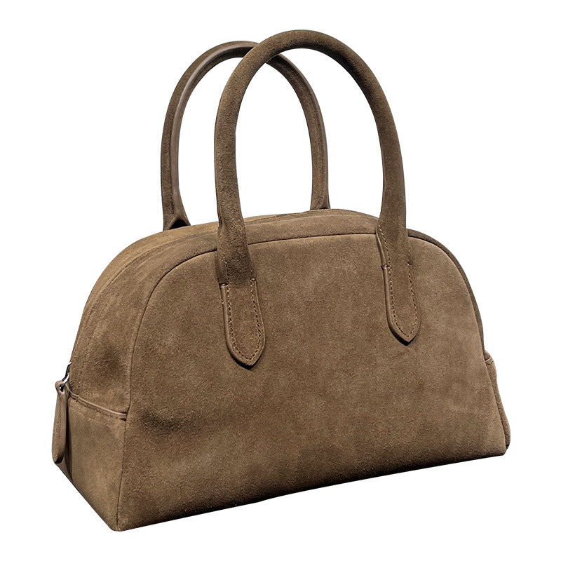 Women's Niche Bowling Suede Boston Vintage Golf Handbags