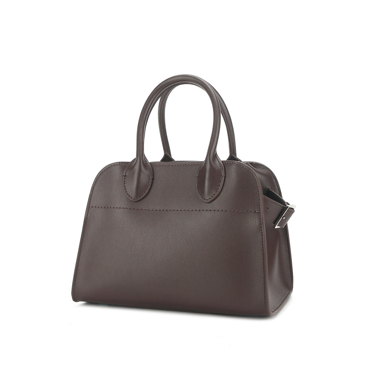 Cowhide First Layer Niche Computer Versatile Handbags