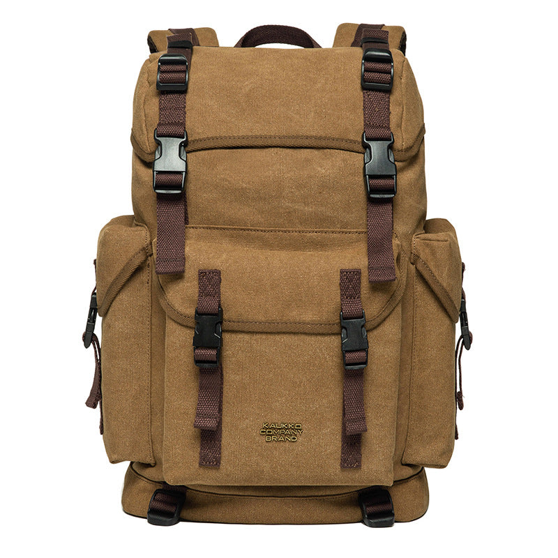Trend Large Capacity Retro Canvas Daily Backpacks