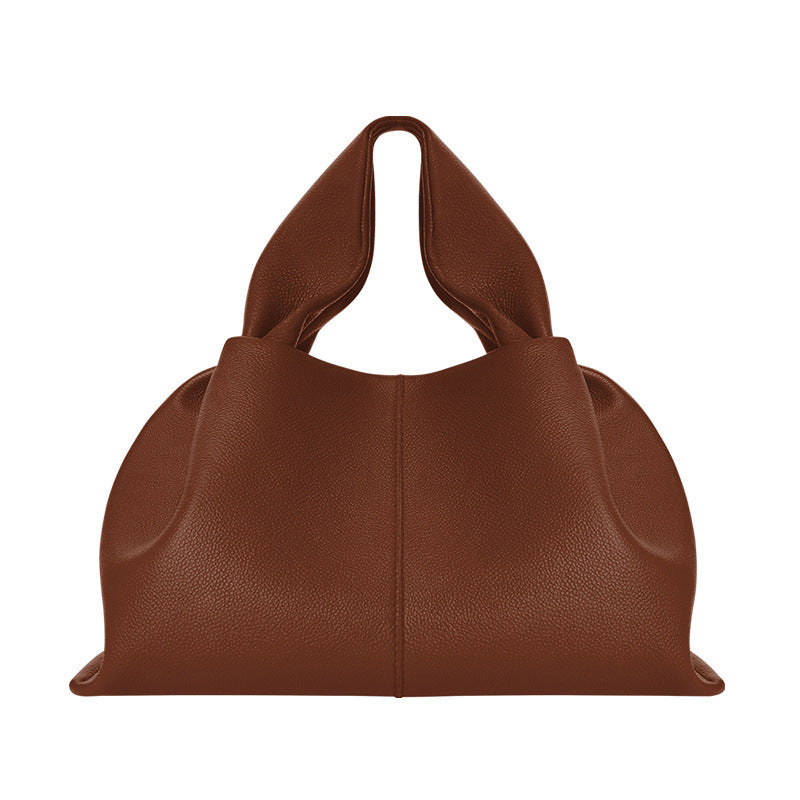 Cool Lunch Box Dumpling Leather Series Crossbody Bags