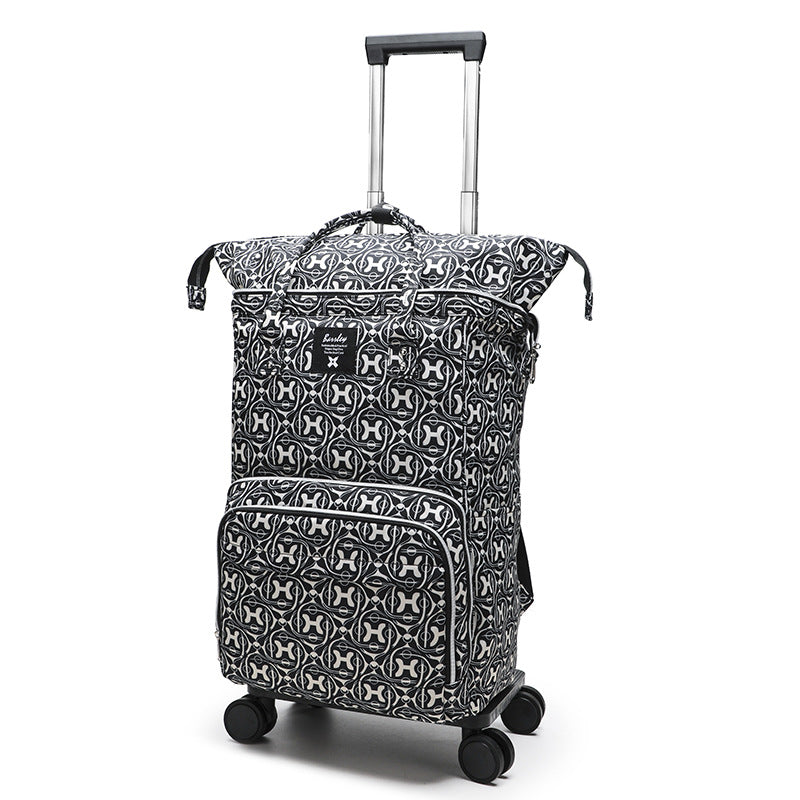 Distance Fashion Pull Waterproof Large Capacity Travel Bags