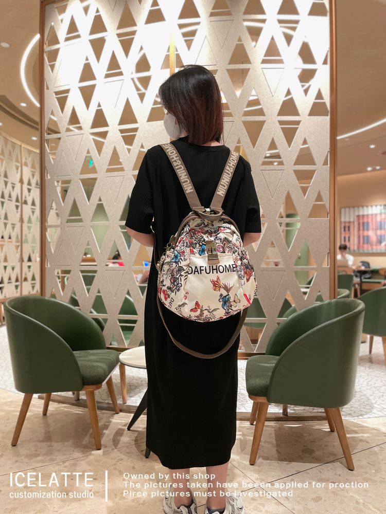 Women's Western Style Convenient Fashion Oxford Cloth Backpacks