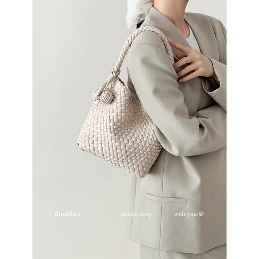 Elegant Trendy Cool Pretty Hand-woven Li Bucket Bags
