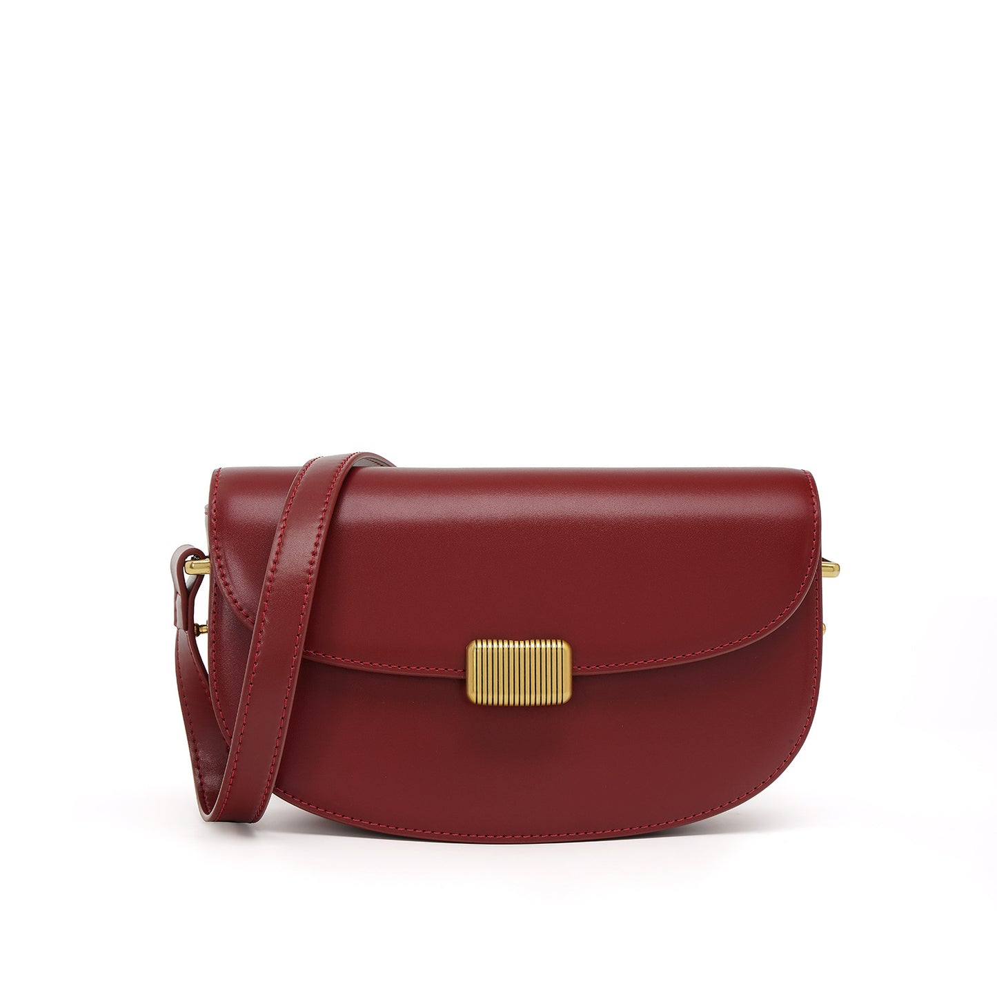 Women's Design Underarm Retro Saddle Advanced Texture Crossbody Bags