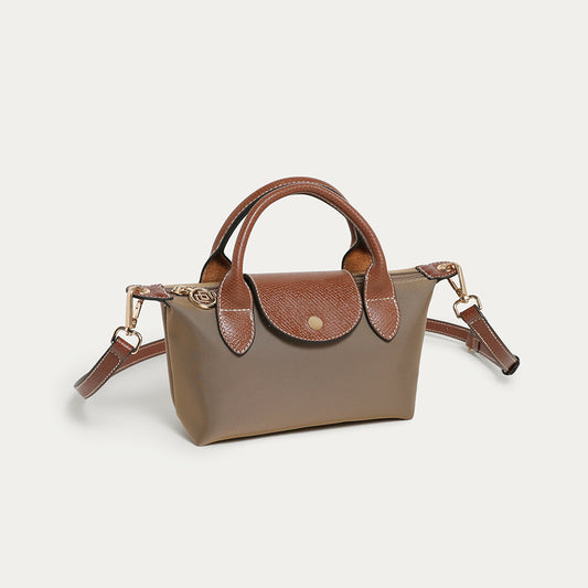 Dumpling Underarm Nylon Advanced Feeling Tong Crossbody Bags