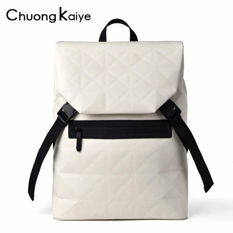 Men's Rhombus High Sense Large Capacity Versatile Backpacks