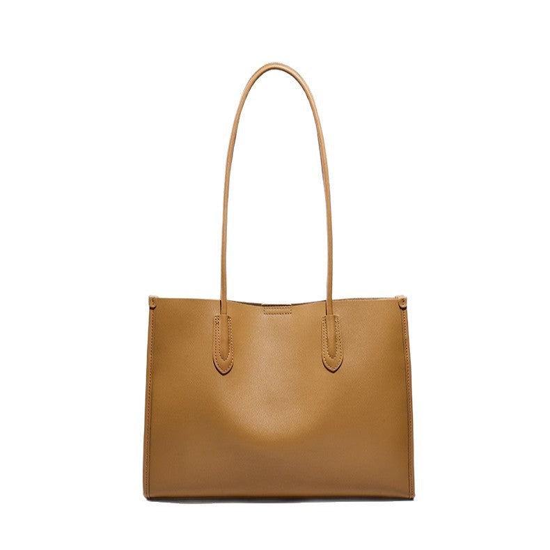 Women's Genuine Leather Underarm Large Capacity Portable Tote Bags