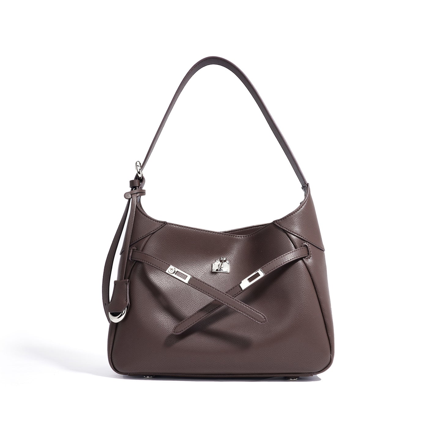 Women's Leather Design Premium Fashion Minimalist Underarm Crossbody Bags