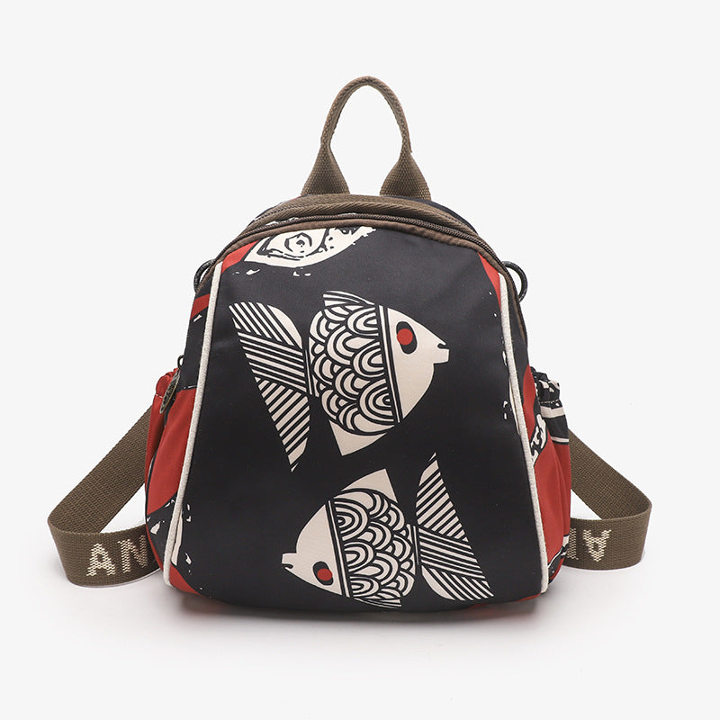 Pretty Fashionable Printed Trendy Double Single Backpacks