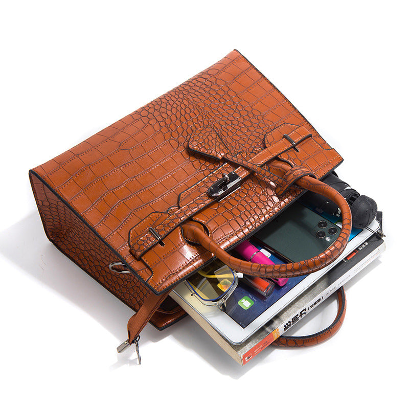 Print Fashion Trend Large Capacity Three-piece Handbags