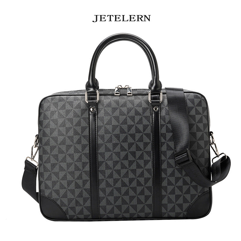 Durable Unisex Computer Spring Fashion Geometric Handbags