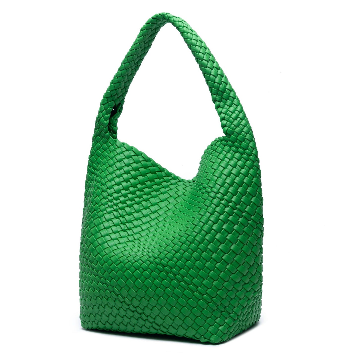Women's Hand-woven Fashion Portable Korean Style Large Bucket Bags