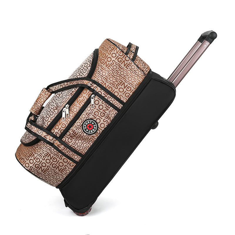 Women's & Men's Large Capacity Consignment Boarding Folding Box Travel Bags
