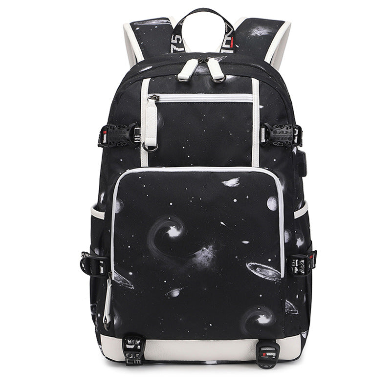 Men's Large Capacity Printing High Quality For Middle School Students' Schoolbags
