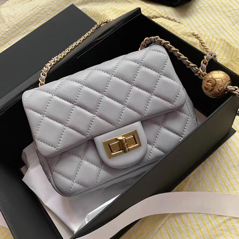 Man Classic Style Golden Ball Balls Bags