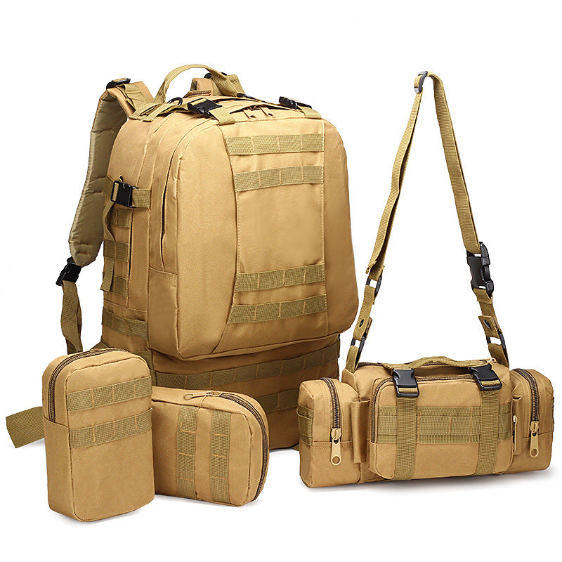 Men's Traveling Oxford Cloth Army Hiking Combination Backpacks