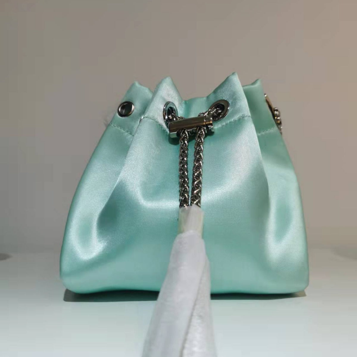 Women's Live Broadcast Selected Tassel Drawstring Fashion Shoulder Bags