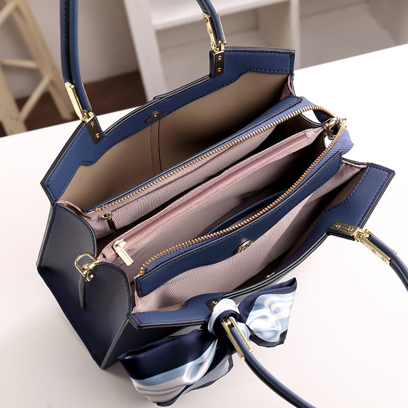 Women's Summer Large Capacity Solid Color Elegant Handbags