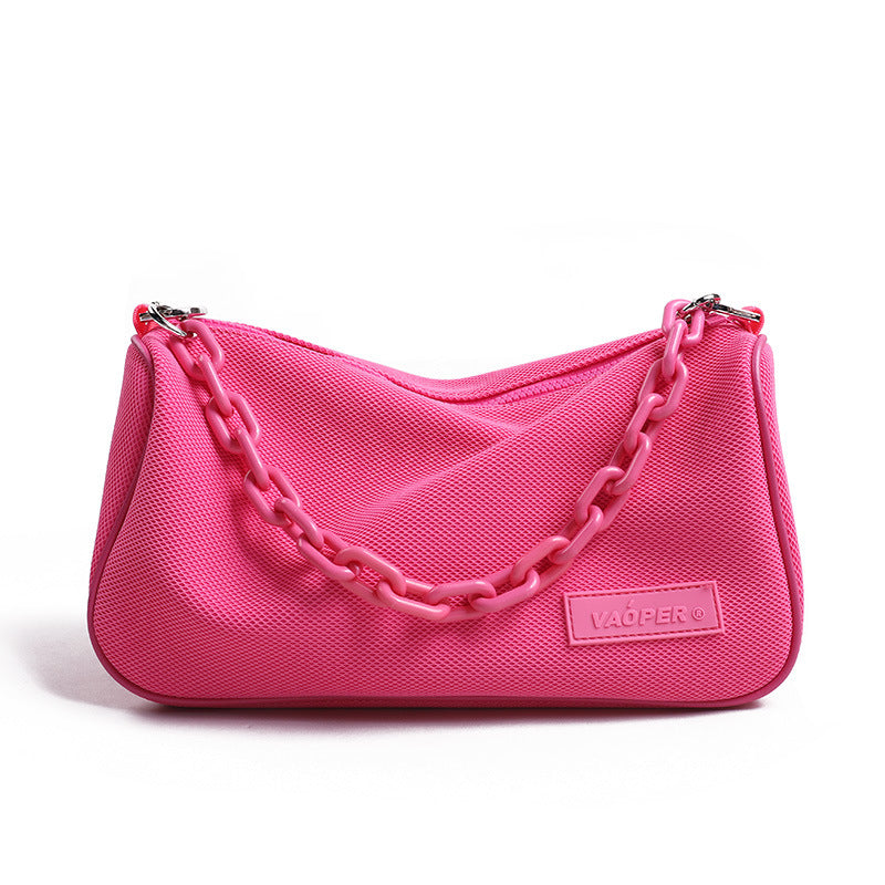 Women's & Men's & Hello Trendy Niche Red Underarm Men's Messenger Bags