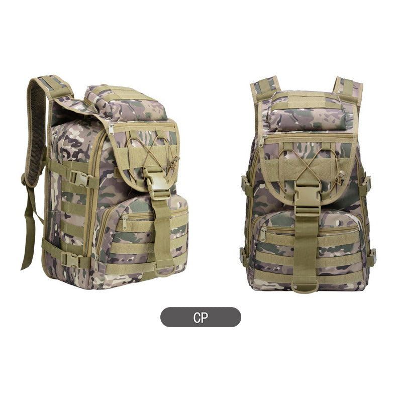 Men's Army Fan Swordfish Hiking Business Commute Backpacks