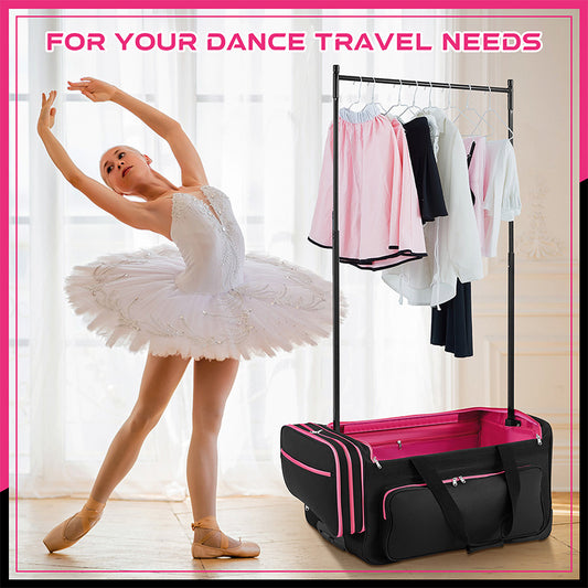 Dance Foldable Large Capacity With Telescopic Clothes Travel Bags