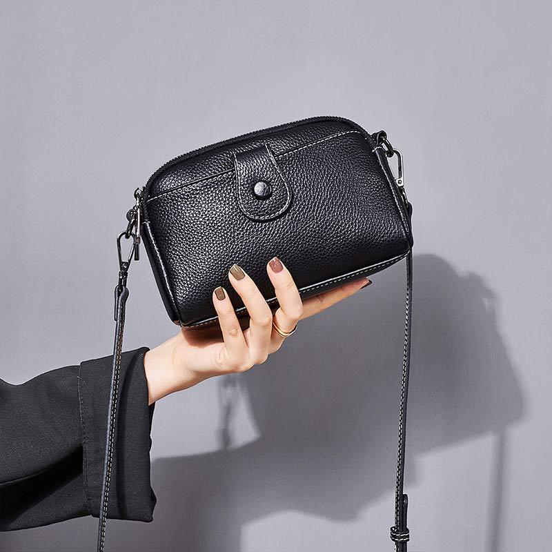 Women's Genuine Leather Fashion Large Capacity Shoulder Bags