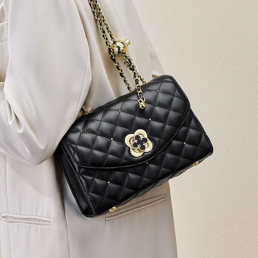 Women's Fu Chic Chain Real Cow Leather Bags