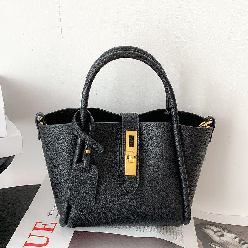 Women's Genuine Leather Female Good-looking Design Pastoral Handbags