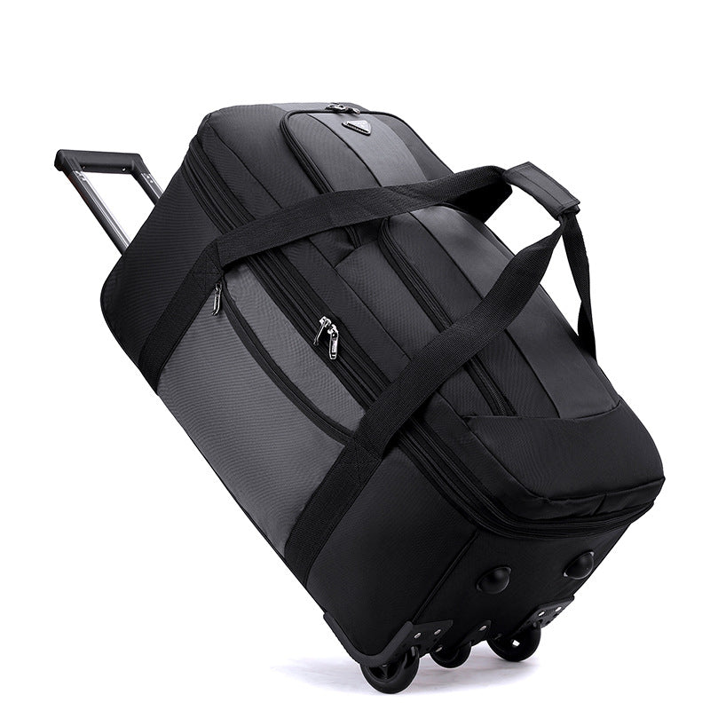 Capacity Portable With Wheels Folding Camping Bags