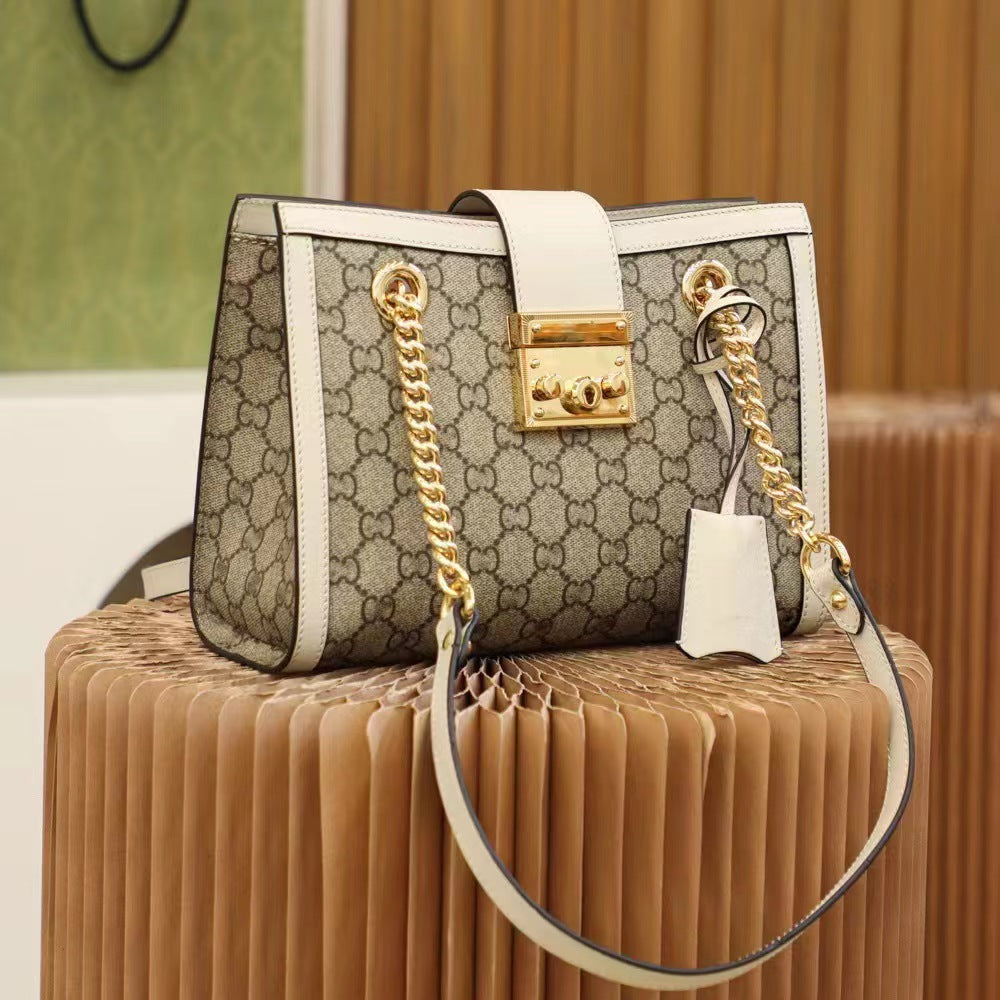 Women's Genuine Leather Presbyopic Light Luxury Large Shoulder Bags