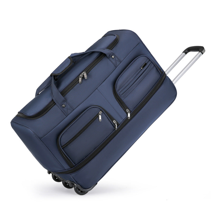 Women's & Men's For Large Capacity Scalable With Wheels Travel Bags