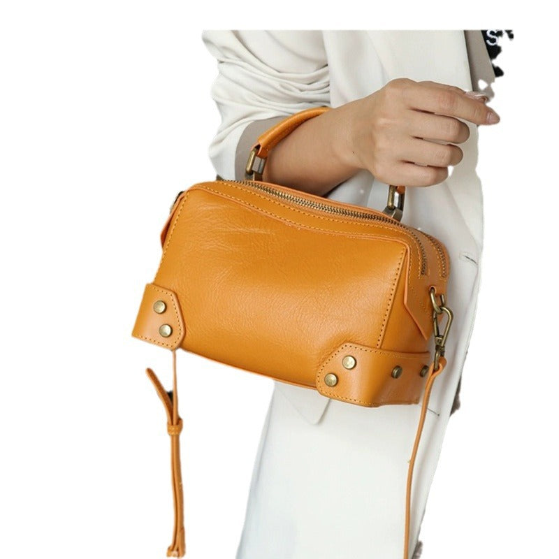 Women's Fashionable High-grade Fashion Summer Mini Exquisite Genuine Shoulder Bags
