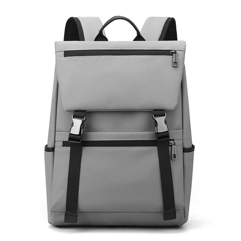 Oxford Cloth Solid Color Business Commute Backpacks