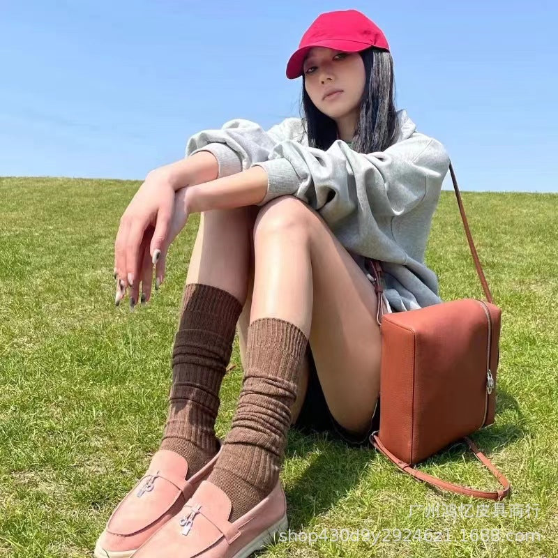 Capacity Genuine Leather Lunch Box Litchi Bucket Bags