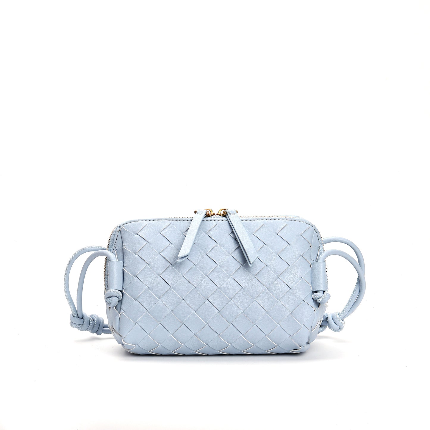 French Style Woven High Quality Leather Shoulder Bags