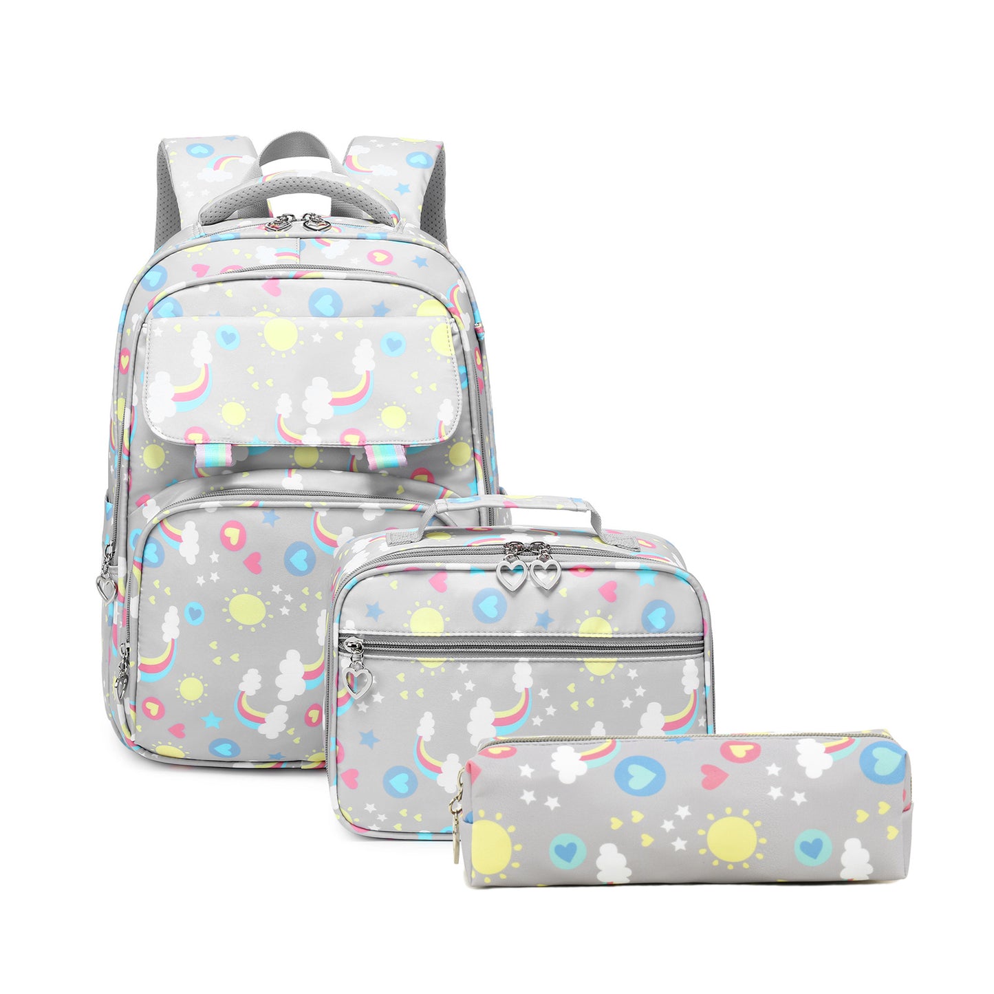 Women's Two-piece Set Cute Printed Waterproof For Backpacks