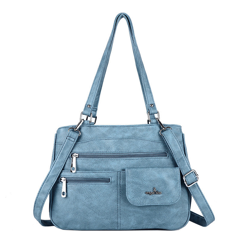 Women's Elegant Retro Large Capacity Portable Handbags