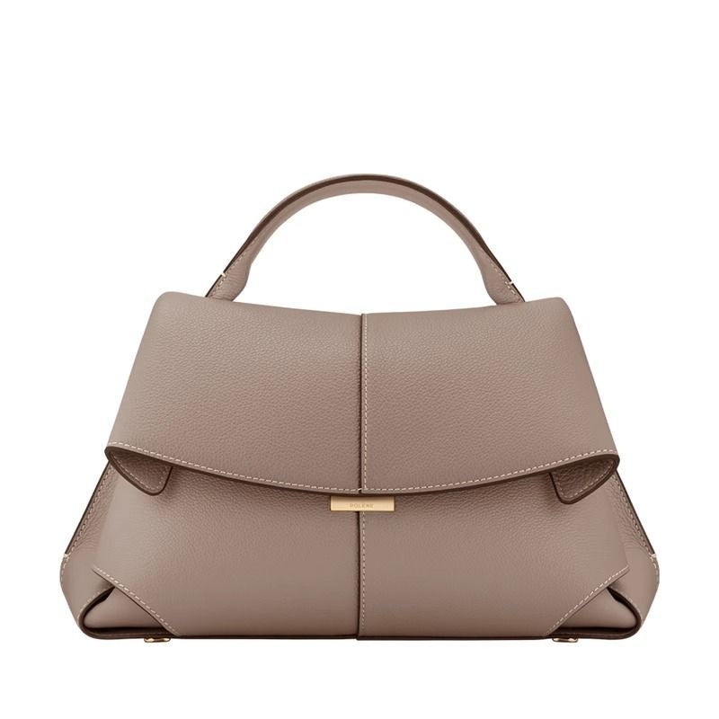 Women's Attractive French Niche High-grade Leather Bucket Bags
