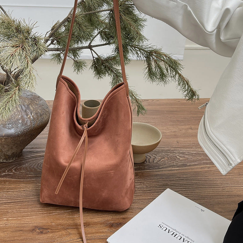 Women's Advanced Texture Light Luxury Genuine Leather Tote Bags